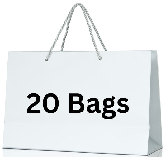 20 Bags A6/White