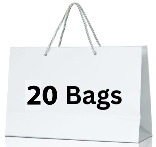 20 Bags A6/White