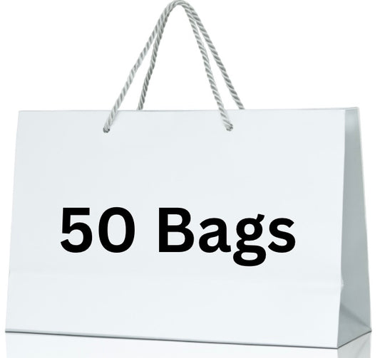 50 Bags A6/White